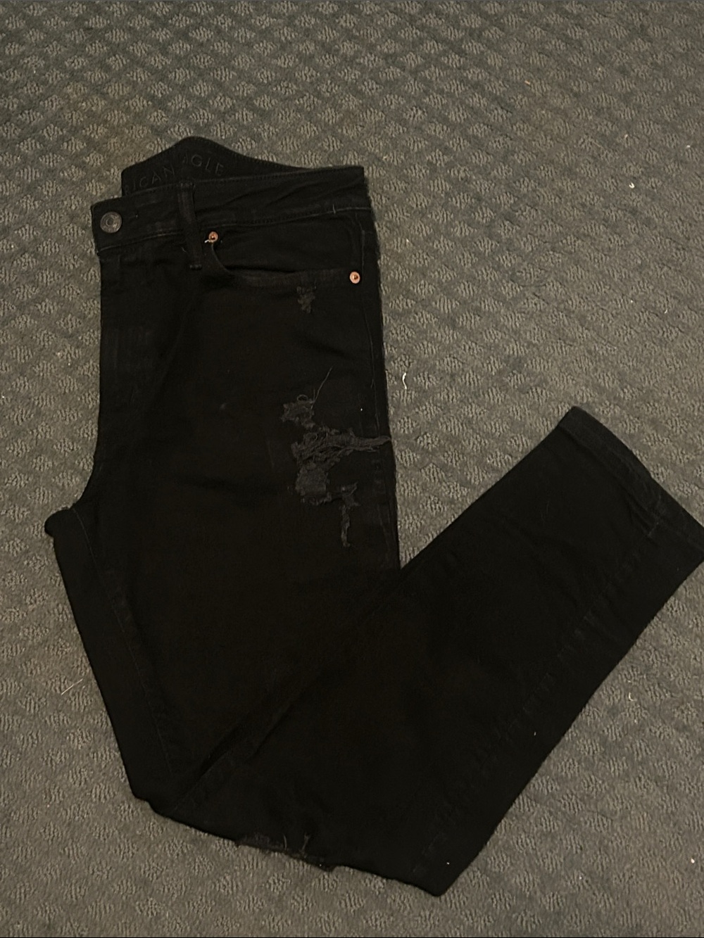 American Eagle Outfitters Black AirFlex+ Jeans
